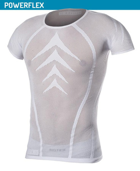 Koszulka potówka  z krótkim rękawem Powerflex, kompresyjny baselayer na lato