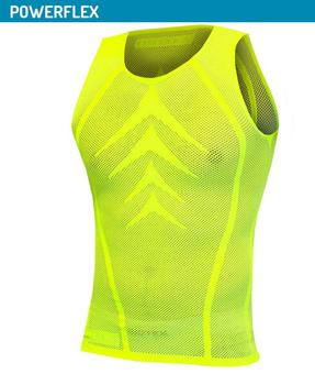 Koszulka potówka bez rękawów Powerflex, kompresyjny baselayer na lato