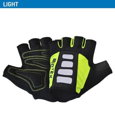 Rękawiczki krótkie letnie Mesh Race Glove żelowe z siateczką mesh